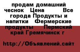 продам домашний чеснок › Цена ­ 100 - Все города Продукты и напитки » Фермерские продукты   . Пермский край,Гремячинск г.